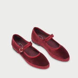 Lucrecia Mary Jane - Burgundy