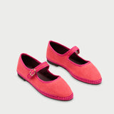 Lago Mary Jane Shoes - Coral