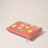 Lemon Blossom Everyday Pouch - Coral