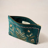 Lily of the Valley Everyday Pouch - Emerald
