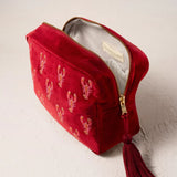 Lobster Wash Bag - Rouge