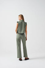 Load image into Gallery viewer, Seventy + Mochi Mabel Jeans - Striped Khaki
