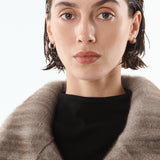 Macy Faux Fur Jacket - Grey