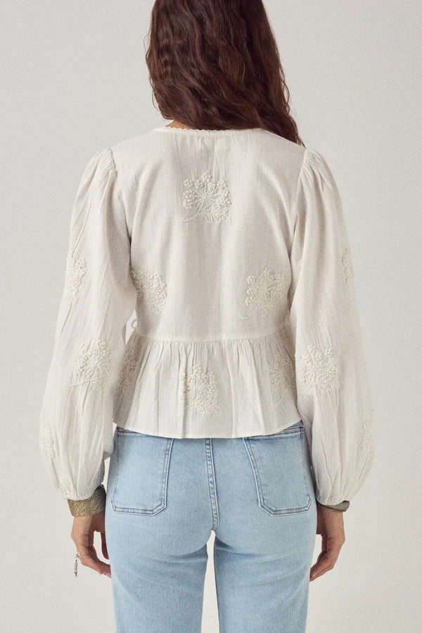Salma Blouse - Panna Cotta