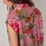 Lucas Sleeveless Top - Rouge