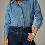 COMING SOON Pippa Shirt - Vintage Denim