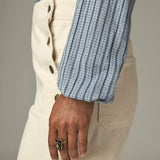 COMING SOON Nilo Shirt - Blue Mist Stripes