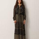 Marceline Waistcoat - Nero