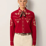 Rodeo Blouse - Red River
