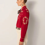 Rodeo Blouse - Red River