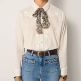 Claude Scarf - Blue Orchid