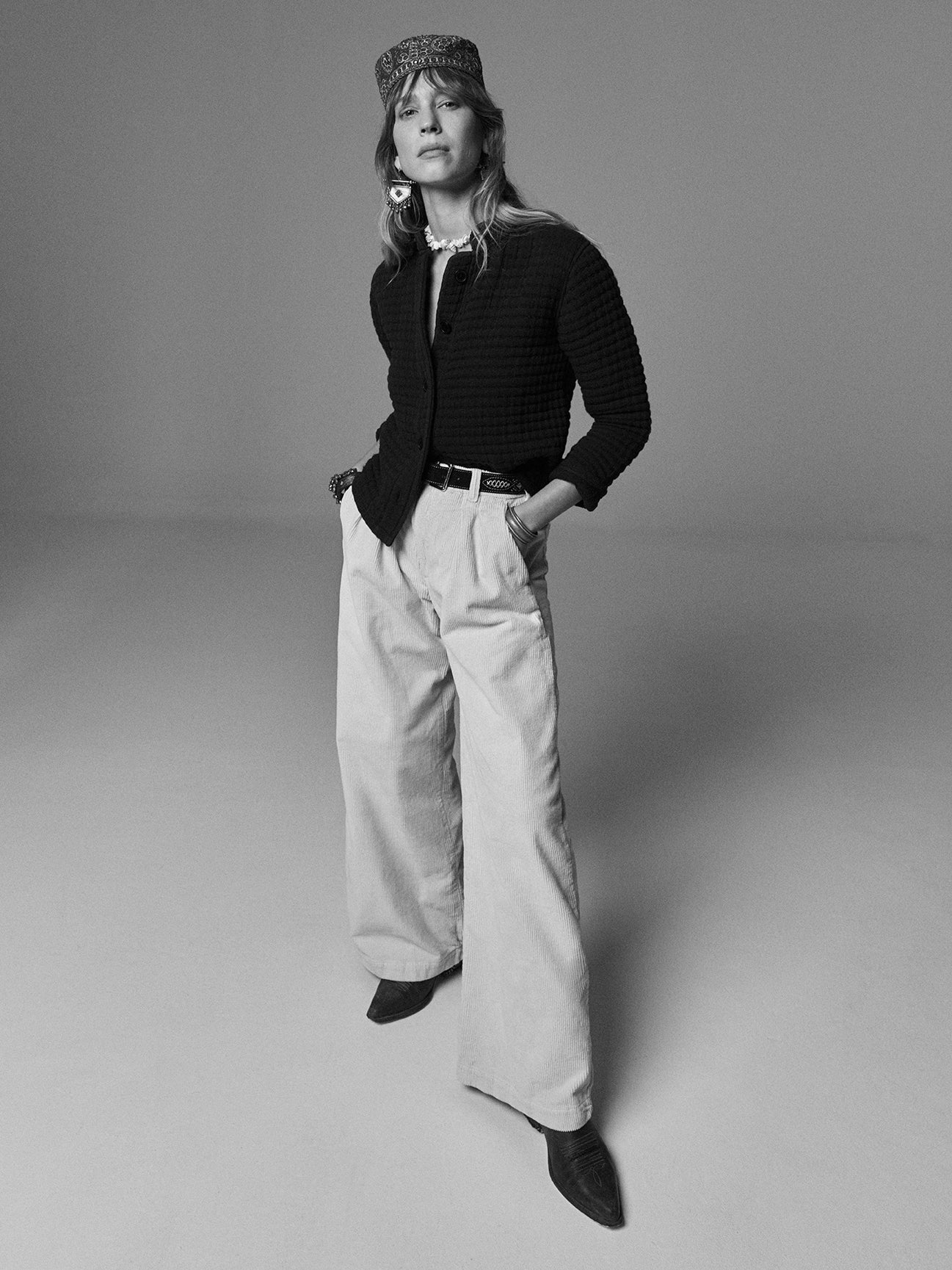 Maison Hotel Sophie Jacket - Charcoal
