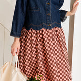 Marie Denim Jacket - Dark Denim