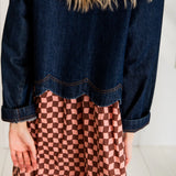 Marie Denim Jacket - Dark Denim