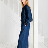 Marie Denim Jacket - Dark Denim