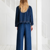 Marie Denim Jacket - Dark Denim