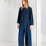 Marie Denim Jacket - Dark Denim