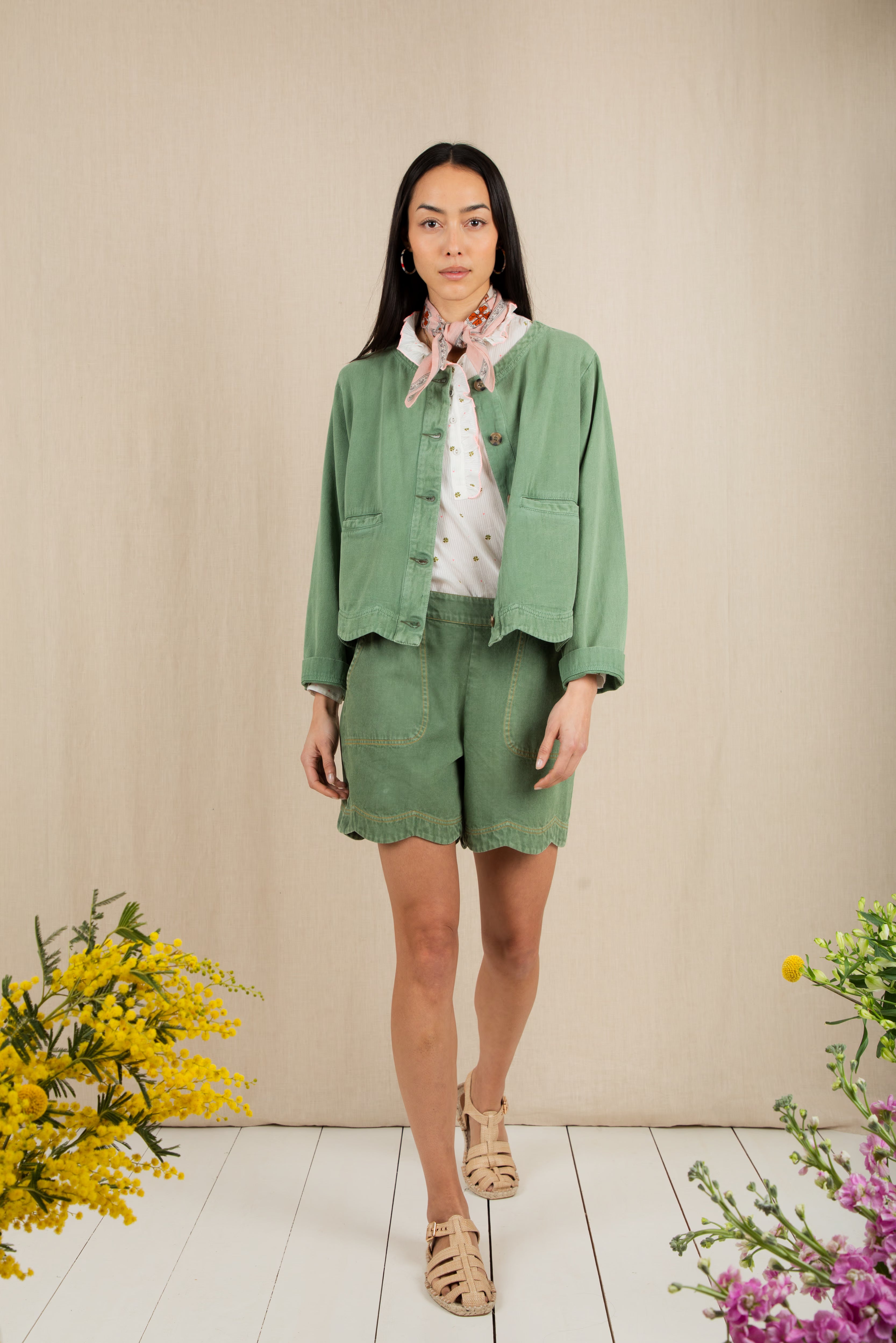 Marie Jacket - Fern