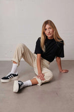 Load image into Gallery viewer, Labdip Milpa Soft Cord Trousers - Cream
