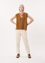 Load image into Gallery viewer, FRNCH Safi Knit Vest - Camel
