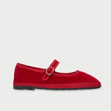 Mellark Mary Jane Shoes - Red