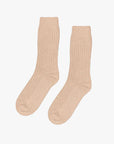 Colorful Standard Merino Wool Blend Sock - Honey Beige