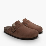 Riva Velour Clog - Terra