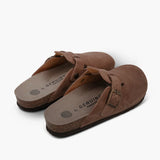 Riva Velour Clog - Terra