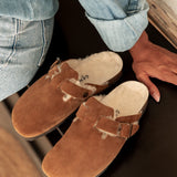 Riva Wool Clog - Mandorla