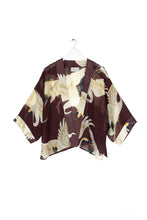 Load image into Gallery viewer, One Hundred Stars Kimono - Stork Burgundy
