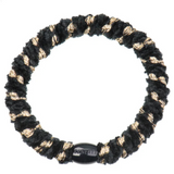 Mix Hairband - Black/Beige
