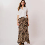 Anne Skirt - Black Leo