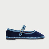 Montague Mary Jane Shoes - Dark Blue