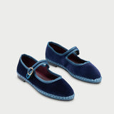 Montague Mary Jane Shoes - Dark Blue