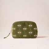 Mystical Eye Makeup Bag - Garden Green