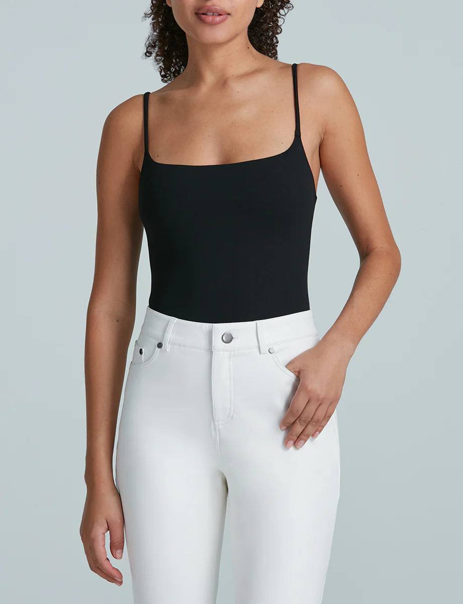 Commando Neoprene Cami Bodysuit - Black
