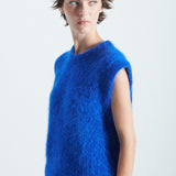 Niby Knit Vest - Blue