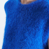 Niby Knit Vest - Blue