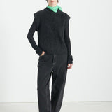 Niby Knit Vest - Black