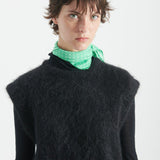 Niby Knit Vest - Black
