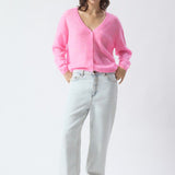 Nuggy Cardigan - Petunia Fluo