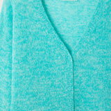 Nuggy Cardigan - Turquoise Fluo
