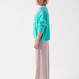 Nuggy Cardigan - Turquoise Fluo