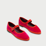 Nana Mary Jane Shoes - Hot Pink