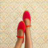 Nana Mary Jane Shoes - Hot Pink