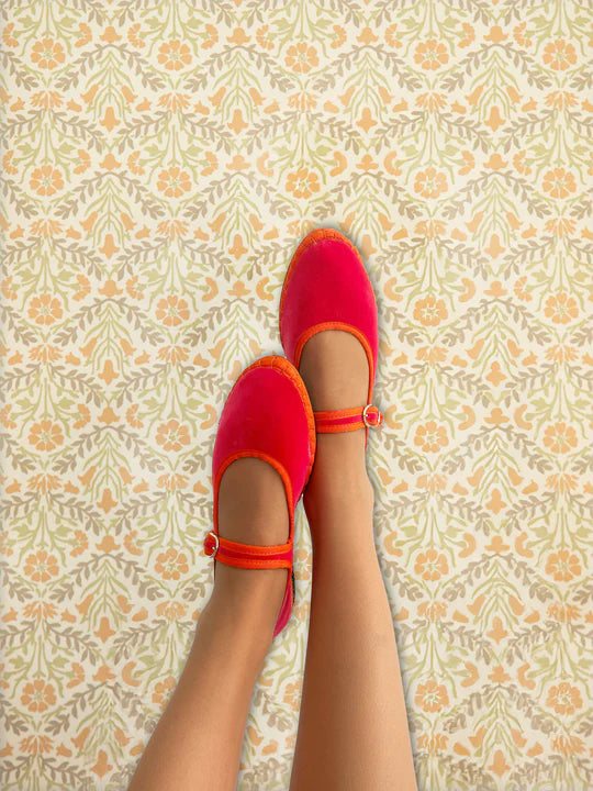 Nana Mary Jane Shoes - Hot Pink