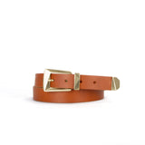 Kryten 1" Belt - Tan/Gold