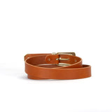 Kryten 1" Belt - Tan/Gold