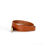 Kryten 1" Belt - Tan/Gold