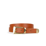 Kryten 1" Belt - Tan/Gold